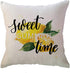 ULOVE LOVE YOURSELF Farm Fresh Lemons Throw Pillow Case Summer Farmhouse Decor Pillow Case Lemon Wreath/Lemon Truck/Lemon Yellow Decorative Cushio...