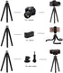 Camera/Phone Tripod,Patekfly 12 Inch Flexible Camera Tripod for Canon/Nikon/Sony DSLR Cam/Action Cam, Phone Tripod Stand with Cell Phone Holder Cl...