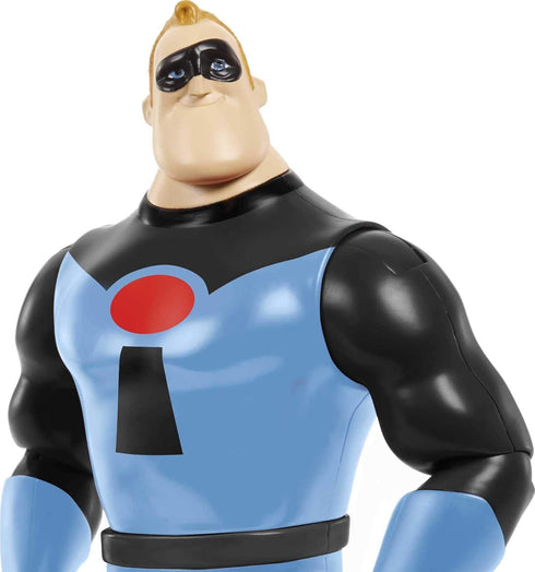 Mattel Disney and Pixar The Incredibles Mr. Incredible Action Figure, Posable Character in Signature Look, Collectible Toy, 8 inch...