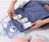 AIBEARTY Portable Waterproof Underwear Storage Bag Travel Bra Organizer Lingerie Socks Toiletry Bag Layer Cosmetic Pouch for Women Men...