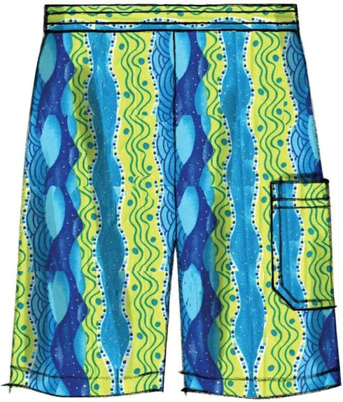 McCall's Patterns M6548 Children's/Boys' Shirt, Top and Shorts, Size CHJ (7-8-10-12-14)...