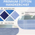 8 Pack Men's Handkerchiefs Cotton Handkerchiefs for Men 16 inch Large Mens Pocket Square Hankies Gents Hankerchieves for Men Women...