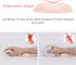 Wrist Rest Pad, Ergonomic Wrist Rest Mouse Pad with Non-Slip Base, Vertical Mouse Pad Rest Support, Silicone Gel Wrist Rest for Mouse and Computer...