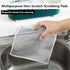 3Pcs Multipurpose Wire Dishwashing Rags for Wet and Dry, Double Stainless Steel Scrubber, Thickened Washable and Reusable Wire Dishwashing Rags fo...