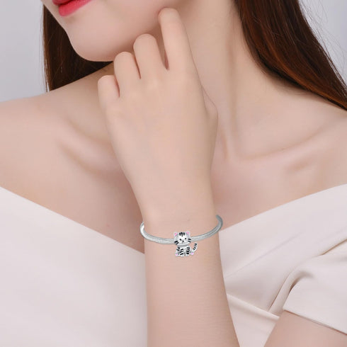 Charm for Bracelets and Necklaces, Heart Animals 925 Sterling Silver Bead Celestial Sun Moon Star Charms Jewelry Gift for Women...
