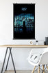 Trends International DC Comics Movie - The Dark Knight - Batman VIew Of The City One Sheet Wall Poster, 22.375" x 34", Premium Poster & Clip Bundl...