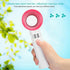 Portable Handheld Fan, Portable Mini USB Rechargeable Bladeless Fan, Three Adjustment Speeds, 360° All Around Air Suction, Handy Cooler for Home O...