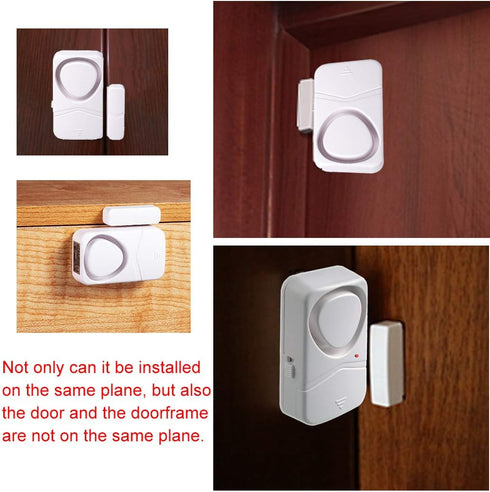 Door Alarm for Home, Door Sensor, Window Alarm for Home Security, Pool Alert for Kids (6 Pack)...
