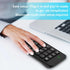 Wireless Number Pad with Battery, Enhanced Efficiency with 23 Keys Numeric Keypad Upgraded Version of 10 key USB Keyboard Financial Accounting Num...