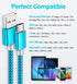 Micro USB Cable 2pack 6ft Android Charger Cord Fast Quick Charging for Samsung 2016 Tab A 7.0 10.1, E 8.0, Kindle Fire Hd Hdx 7 8 10 Tablet, Phone...