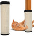 Table Leg Scratch Board, Sofa Scratcher Mat Furniture Protect Sofa Sisal Scratch Protect, White Table Leg Furniture Protection Pets for Cats(White...