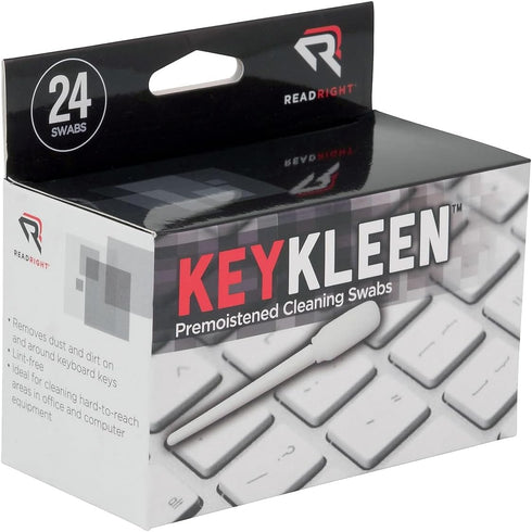Read Right RR1243 KeyKleen Premoistened Cleaning Swabs 24/Box...