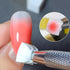 100 Pcs White Soft Nail Sponges for Ombre, 4 Claws Nail Sponge Metal Grabber,Ombre Nail Brush Nail Supplies Manicure Nail Art Tools Nail Accessori...