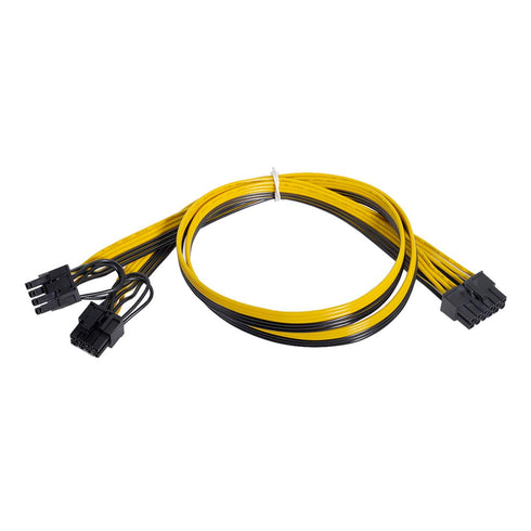 Chenyang 12Pin to ATX Dual 8Pin & 6Pin Splitter GPU Graphics Card Modular Cable for 3080 3090 AX850 AX750 AX650 Card...