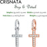 Sparkling Latin Cross Pendant Charms fits European Necklace Bracelet, 925 Sterling Silver Christian/Religious Beads, Gifts for Christmas/Easter/Mo...