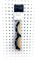 PEGGY Pegboard Tape and Ribbon Organizer, Accessory Hook and Dowel Storage for Wrapping, Crafts, Hobby, Wine Rack 12in kit (1pk)...