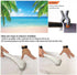 7x5ft Summer Beach Photography Backdrop Sea Ocean Palm Leaf Sand Beach Background Wedding Baby Shower Birthday Party Banner Supplies Photo Booth P...