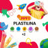 Jovi Plastilina Reusable and Non-Drying Modeling Clay; Nature Colors, 0.50 Oz. Bars, Set of 6, Perfect for Arts and Crafts Projects...