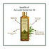 Herbal Hair Oil Ayurvedic Raw Herbs Mix Oil Multipurpose Hair Oil for Hair Growth and Anti Dandruff, Hair Fall Control, Thick and Long Hair 100ml...