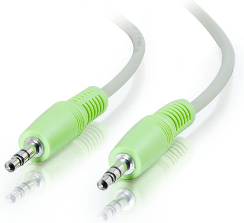 C2G/Cables to Go 27412 3.5mm M/M Stereo Audio Cable, PC99 Color Coded (12 Feet/3.65 Meters)...