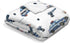 Watercolor Police Vehicles Car Motorcycle Helicopter Baby Blanket for Boys Police Dogs Flannel Swaddle Blanket Soft Receiving Blankets Newborn Nur...