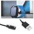 2PCS USB Charging Cable Compatible with XPLORA XGO2 Replacement Charger Dock Cradle Adapter Smartwatch Accessories 60cm Length Black...
