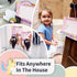 Potty Training Reward Chart – Potty Training Chart with 35 Reusable Stickers, Crown, and Instructional Stickers - Unicorn...