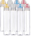 RAYNAG 8 Pack Honey Bottles Reusable Plastic Squeeze Bottle with Flip Lids Condiment Dispenser For Ketchup Salad Sauce Honey Tomato Mustard Dressi...