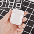 AIRSPO Airpods Case Cover, Clear Soft TPU Protective Cover Compatible with Apple AirPods 1/2 Wireless Charging Case with Keychain (Clear)......