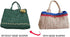 PH PandaHall 1pc Crochet Bag Bottom Oval Long Crochet Shaper Base 9.8 x 4.7" Oval Purse Bottom Bag Cushion Base with Holes for Handbag DIY Shoulde...