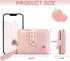 Sunwel Fashion Strawberry Wallet Card Holder Small Cute Wallet Zipper Coin Pocket Wallet for Women, Little Girls...