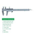 Vernier Caliper 6 Inch, 6" Non Digital Caliper, 0-6Inch/0-150mm?0.001 inch/0.02mm High Precision Caliper, Measuring Caliper Tool...