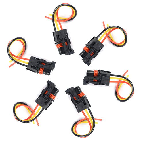 Bus Bar Pulse Power Plugs Pigtail Replacement for Polaris Plug 2018 2019 2020 2021 2022 2023 2024 Ranger XP 1000 / RZR/Pro RS1 General Bus Bar Har...