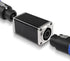 MEIRIYFA NL8MPR Speakon Coupler Connector,8Pin Speakon Female to Female Adapter Speaker Silver-Plated Plug Jack Straight Connector for NL8FC, NL8F...