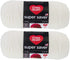 Bulk Buy: Red Heart Super Saver (2-Pack) (Soft White, 7 oz Each Skein)...