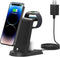 Charging Station for Apple Multiple Devices,3 in 1 Fast Charging Station Stand for iPhone 14/13/12/11/Pro/Max/Plus,for Airpods,Fast Wireless Charg...