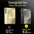 Ferilinso 4 Pack Screen Protector for Samsung Galaxy S24 with 4 Pack Tempered Glass Camera Lens Protector Phone Case Friendly Accessories Protecto...