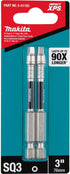 Makita E-01183 Impact XPS™ #3 Square 3" Power Bit, 2/pk...