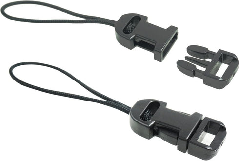 Foto&Tech 2 Pieces Quick Release QD Loop Connector for Camera Neck Strap Compatible with Fujifilm Samsung Sony Olympus Panasonic Canon Nikon Penta...