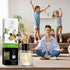 Jasmine Reed Diffuser w/Natural Essential Jasmine Oil 6.8 Fl Oz - Fresh & Long Lasting Fragrance - Scented Reed Diffuser - Gift Set w/Bamboo Stick...