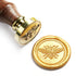 UNIQOOO Mailable Glue Gun Sealing Wax Sticks for Wax Seal Stamp - Metallic Gold, Great for Cards, Wedding Invitations, Envelopes, Snail Mails, Win...