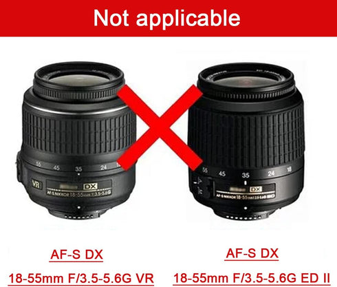 Camera Lens Hood Compatible for Nikon D3500 D7500 D850 w/AF-S NIKKOR 50mm f/1.4G & 50mm F1.8G Lens (Replace HB-47)...