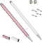 Stylus Pens for iPad, Touch Screens Stylus Pencils High Sensitivity Disc & Fiber Tip Universal Stylus with Magnetic Cap Compatible with iPad, iPho...