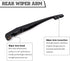 Rear Wiper Arm Blade Nut Set Replacement for Honda Pilot 2003-2008,if applicable, Back Wiper Accessories Assembly For Windshield Window,OE: 76740-...