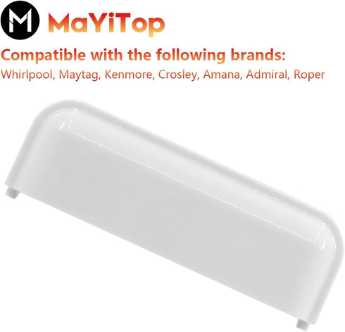 MAYITOP W10861225 Dryer Door Handle Replacement Compatible With Whirlpool And Kenmore Dryer Replace AP5999398 PS11731583 W10714516(1 Pack)