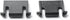 LICHIFIT 2pcs Tilt Leg Foot Replacement for Corsair K66 K68 K55 Mechanical Keyboard Stand Mount Feet Set Spare Part...