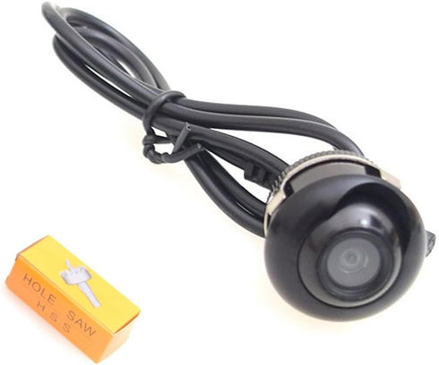 Backup Camera, Hole Drilling 22.5mm EKYLIN Car Auto Backup Camera Cam Screw Bumper Mount Universal Fit Parking Assistance Grid Lines...