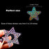 Holographic stars Stickers Glitter Silver Transparent Waterproof Decoration Sticker for DIY Scrapbooking Supplies crafts Phone Case Water Bottles ...