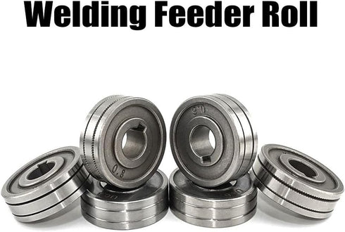 MIG MAG Welding Feed Roller Wire Drive Wheel 0.6mm 0.8mm 1.0mm Knurl K Groove for Steel Aluminum Flux Cord Wire Welding Machine Accessory Solderin...