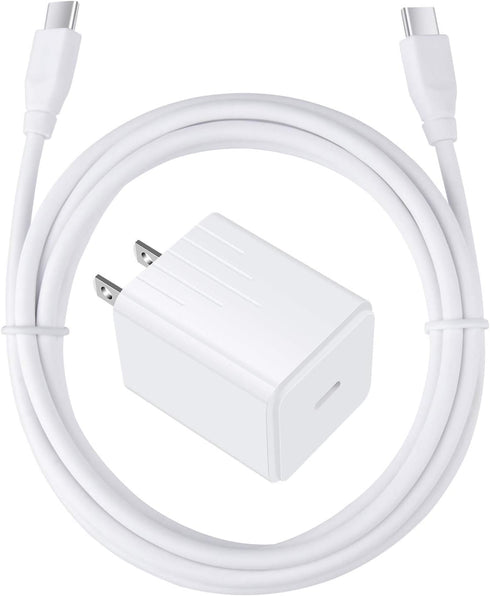 Pixel 8a Fast Charger for Google Pixel 8 Pro 7a 7 Pro 6a 6 Pro 6 5 4 3 2 Pixel 4XL 3XL 2XL, 20W PD Wall Power Adapter 6ft Type C Fast Charging Cab...